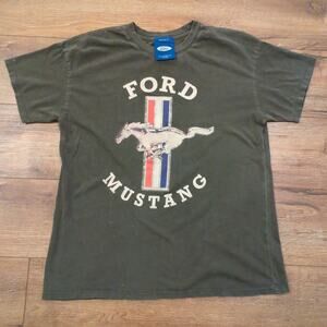 Forever 21 Ford Mustang Adult Small Shirt Muscle Car American Classic Faded